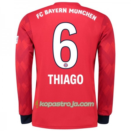 Billiga Fotbollströjor FC Bayern München Thiago 6 Hemma tröja 2018/19 Långärmad